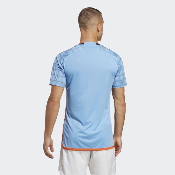 Maillot Adidas Bahia Domicile New York City Fc 23/24 Bleu Clair