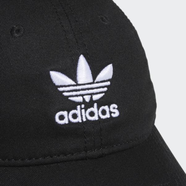 Casquette Décontractée Adidas Délavée Noire