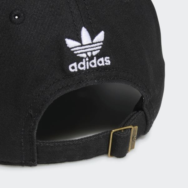 Casquette Décontractée Adidas Délavée Noire