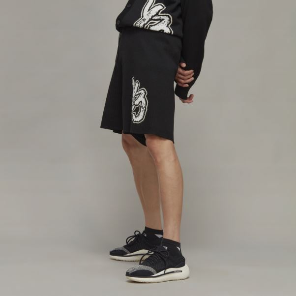 Short En Maille à Logo Y-3 Adidas