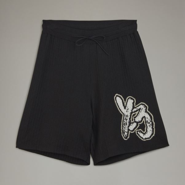 Short En Maille à Logo Y-3 Adidas