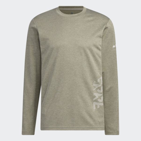 Adidas Haut à Manches Longues Haut Technique à Manches Longues Olive