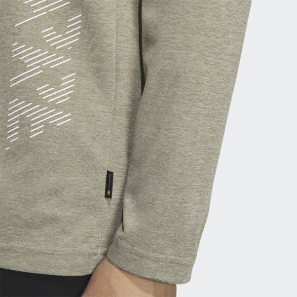 Adidas Haut à Manches Longues Haut Technique à Manches Longues Olive