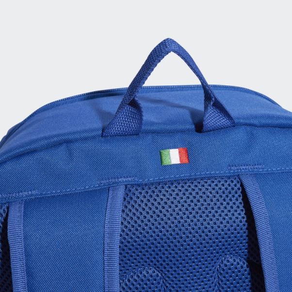 Sac A Dos Football Italie Adidas Bleu