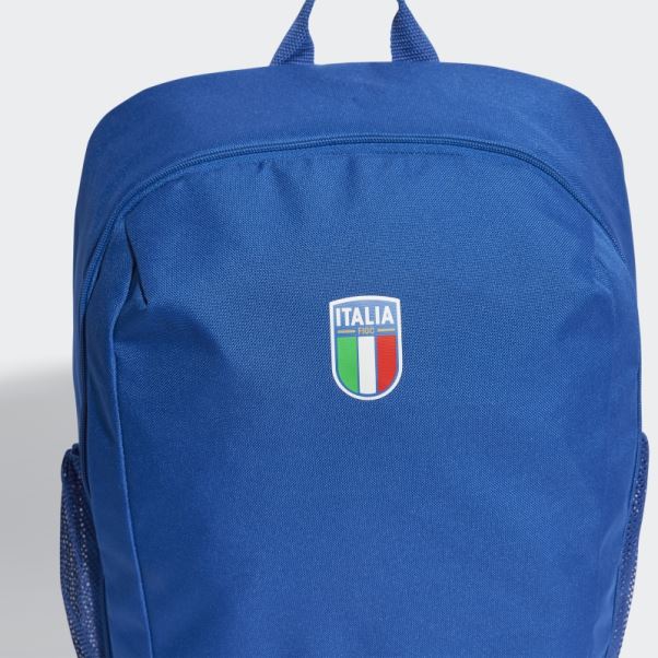 Sac A Dos Football Italie Adidas Bleu