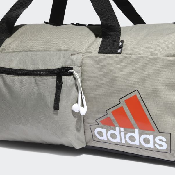 Adidas Essentials Sac De Sport Saisonnier Moyen Galet Argenté