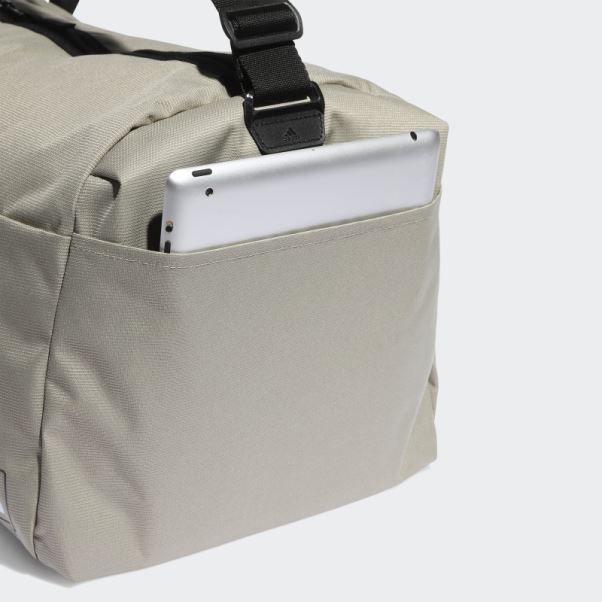 Adidas Essentials Sac De Sport Saisonnier Moyen Galet Argenté