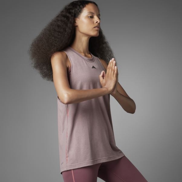 Débardeur De Yoga Adidas Authentique Balance Violet