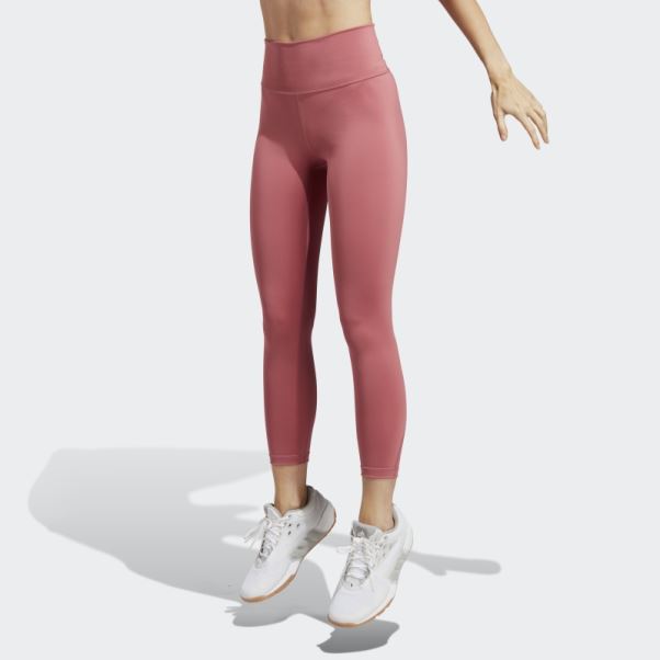 Legging Adidas Optime Training 7/8 Rose