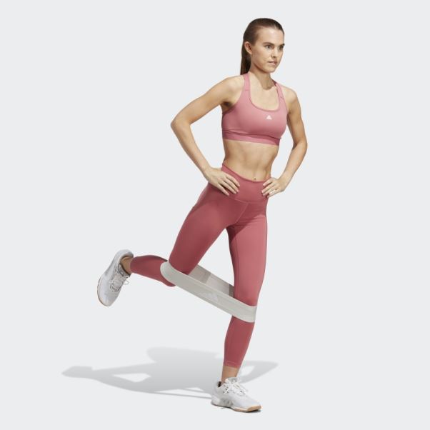 Legging Adidas Optime Training 7/8 Rose