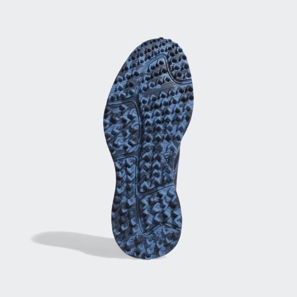 Adidas S2g Chaussures De Golf Sans Crampons Bleu Altéré