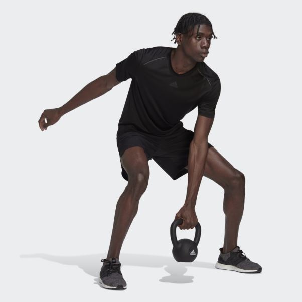 T-shirt D'entraînement Hiit Adidas Noir