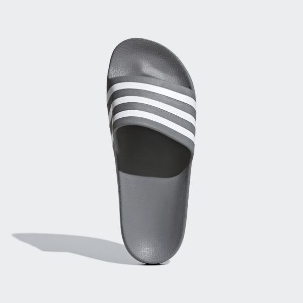 Adilette Aqua Slides Adidas Gris