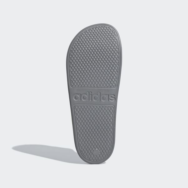 Adilette Aqua Slides Adidas Gris