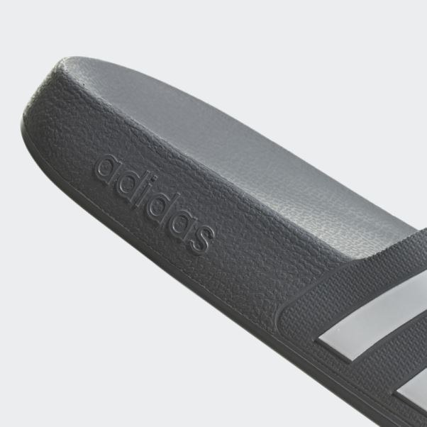 Adilette Aqua Slides Adidas Gris