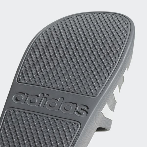Adilette Aqua Slides Adidas Gris