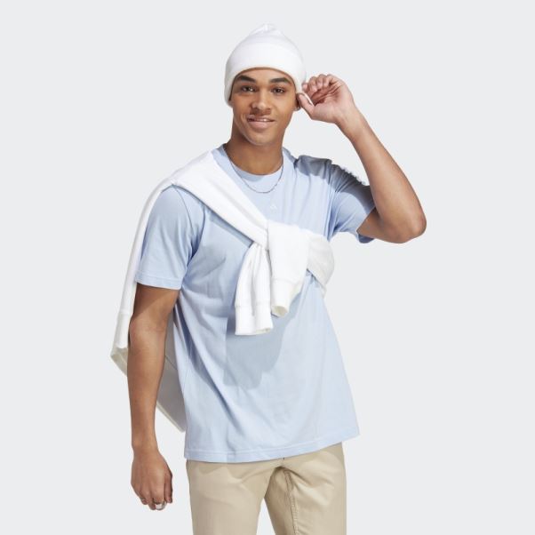 T-shirt Bleu Aube Tous Szn Adidas
