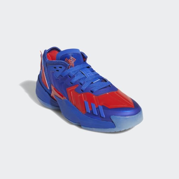 Adidas Bold Bleu Super D.o.n. Numéro 4 Chaussures De Basket