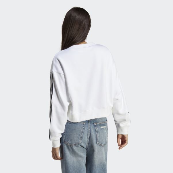 Sweat Adidas Adicolor Classics Blanc
