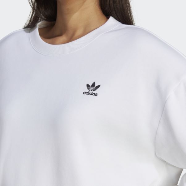 Sweat Adidas Adicolor Classics Blanc