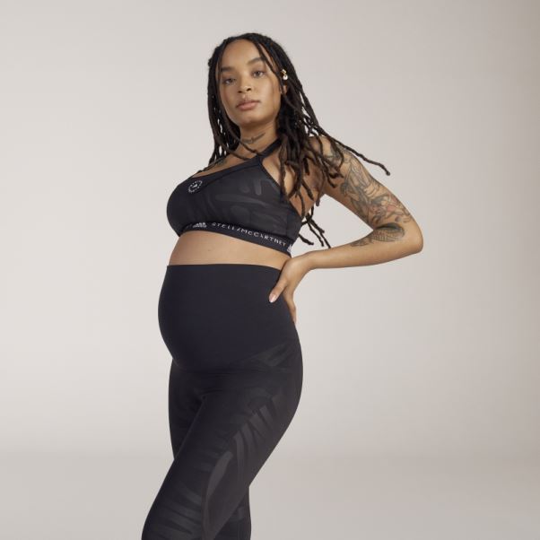 Adidas By Stella Mccartney Soutien-gorge D'allaitement De Maternité à Maintien élevé Mode Noir