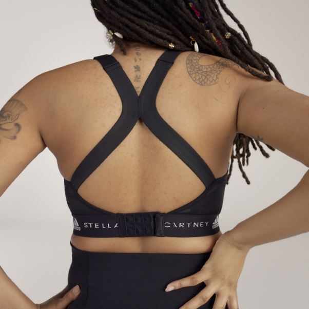Adidas By Stella Mccartney Soutien-gorge D'allaitement De Maternité à Maintien élevé Mode Noir