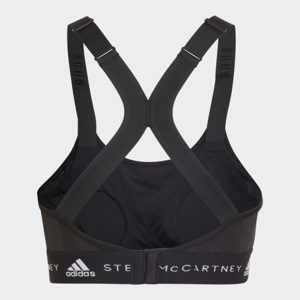 Adidas By Stella Mccartney Soutien-gorge D'allaitement De Maternité à Maintien élevé Mode Noir