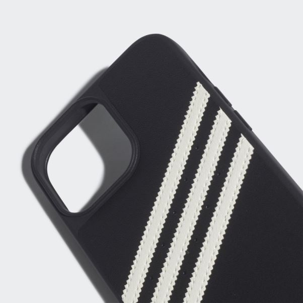 Adidas Ou étui Moulé Pu Pour Iphone 13 Pro Max Noir Chaud