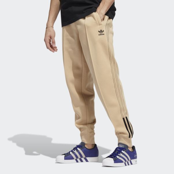 Pantalon De Jogging Polaire Sst Beige Adidas