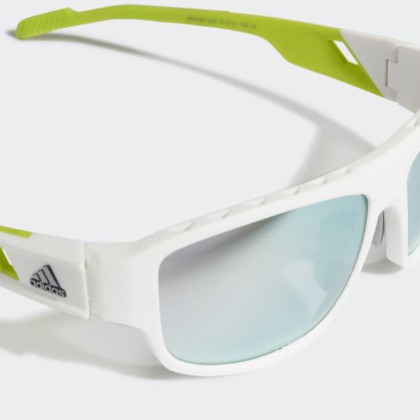 Lunettes De Soleil Sport Adidas Sp0045 Blanches