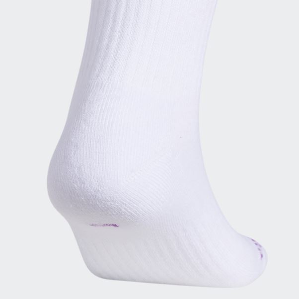 Socquettes Spiral Crew 3 Paires Blanc Adidas