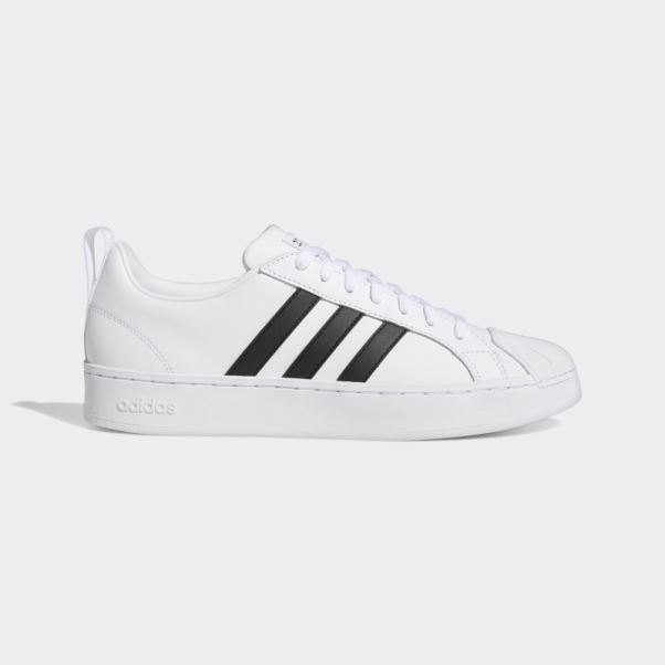 Baskets Streetcheck Cloudfoam Court Blanc Adidas