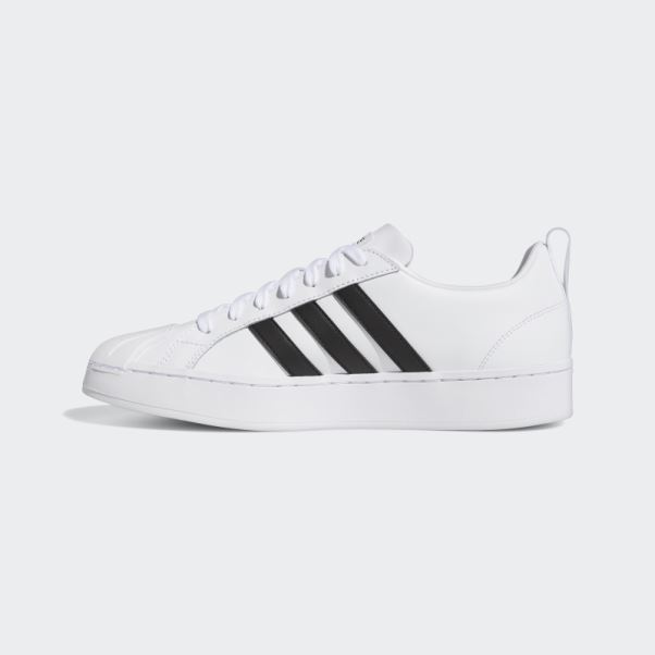 Baskets Streetcheck Cloudfoam Court Blanc Adidas