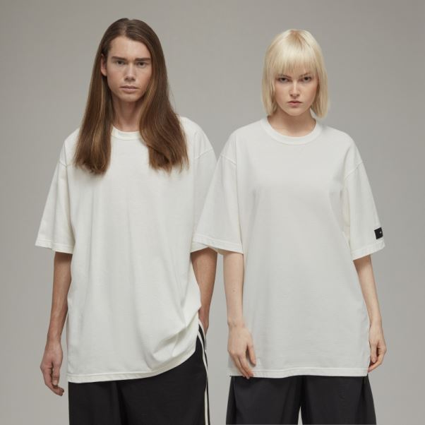 Y-3 Crepe Jersey T-shirt à Manches Courtes Adidas