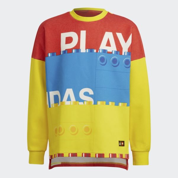 Sweat Adidas X Classic Lego Crew Blanc Chaud
