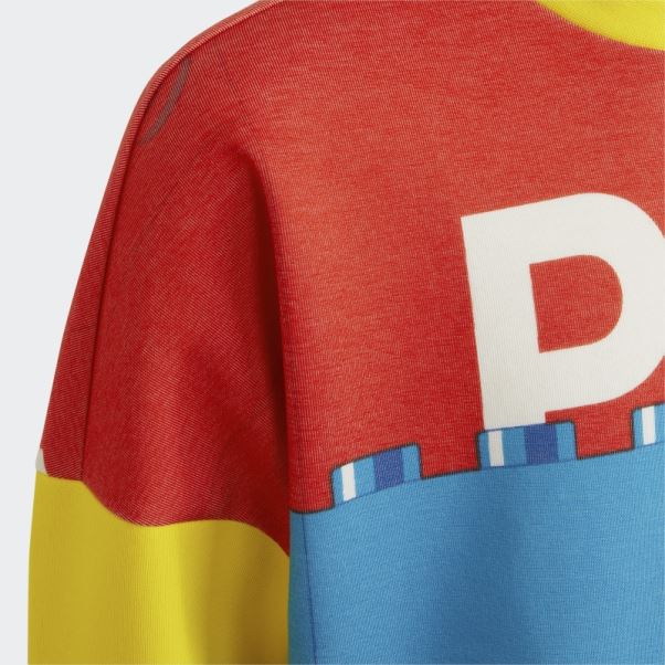 Sweat Adidas X Classic Lego Crew Blanc Chaud