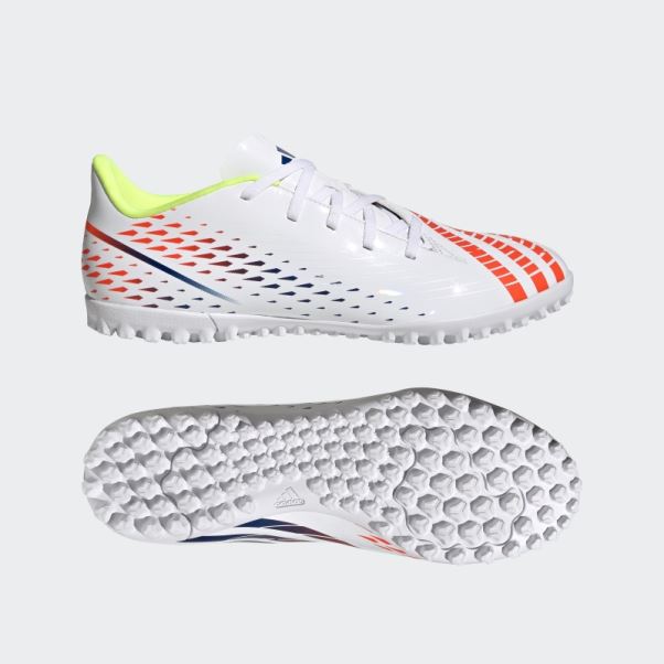Adidas Prédateur Edge.4 Turf Chaussures Blanc