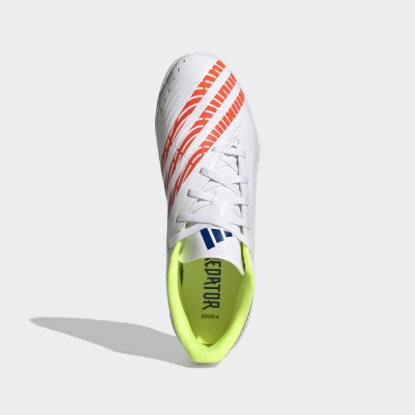 Adidas Prédateur Edge.4 Turf Chaussures Blanc