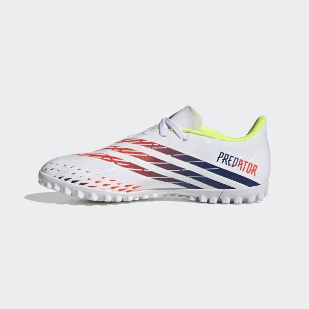 Adidas Prédateur Edge.4 Turf Chaussures Blanc