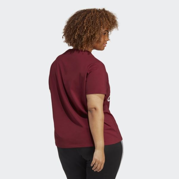 Adicolor Classics Trefoil Tee (taille Plus) Adidas Rouge