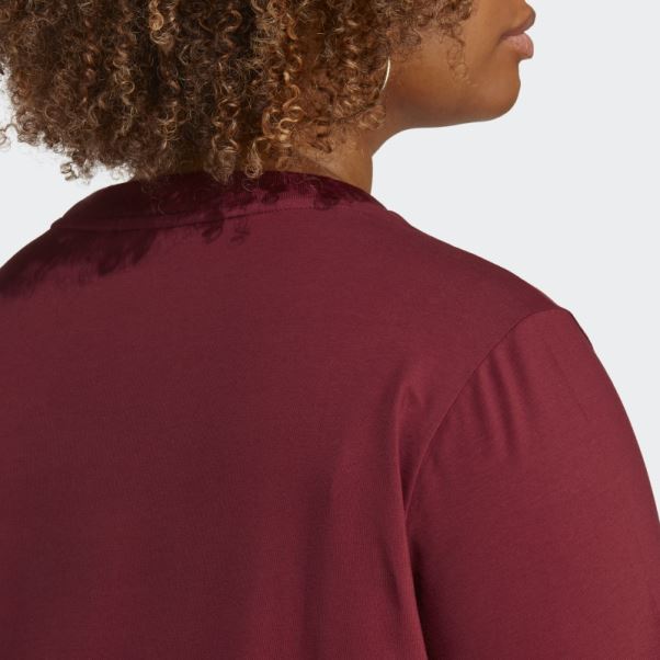 Adicolor Classics Trefoil Tee (taille Plus) Adidas Rouge