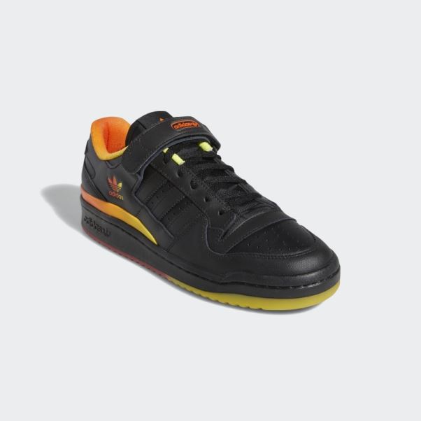 Forum Low Chaussures Noir Adidas