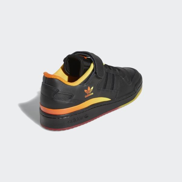 Forum Low Chaussures Noir Adidas