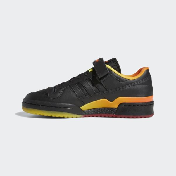 Forum Low Chaussures Noir Adidas