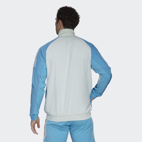 Adidas Top D'entraînement Quart De Zip Ice Menthe