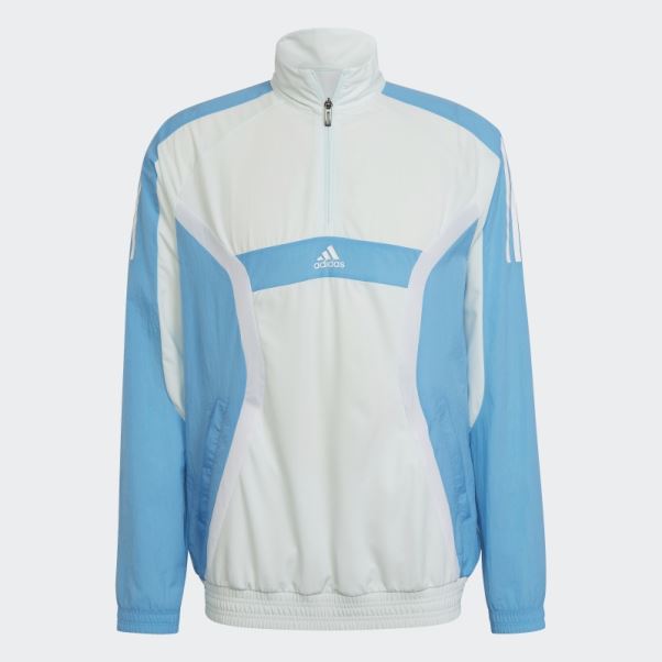 Adidas Top D'entraînement Quart De Zip Ice Menthe