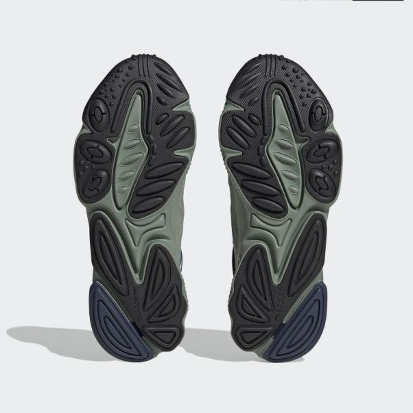 Ozweego Chaussures Vert Argent Adidas