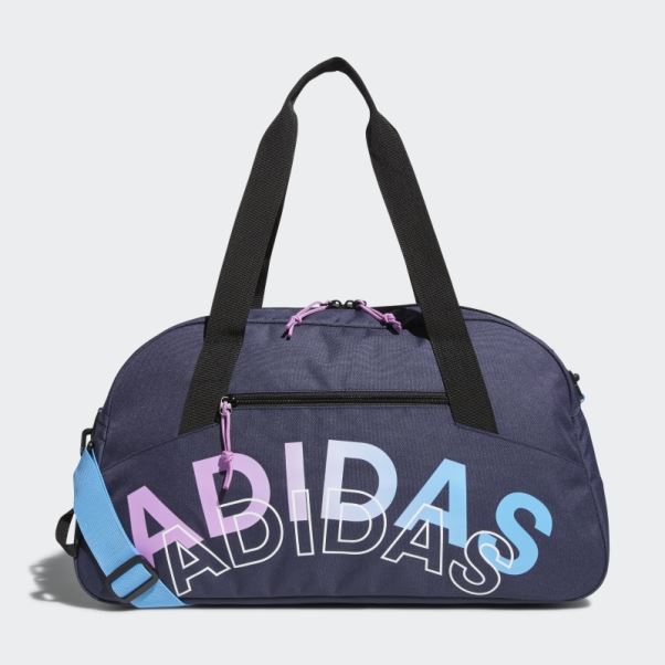Adidas Sac Polochon Graphique Noir