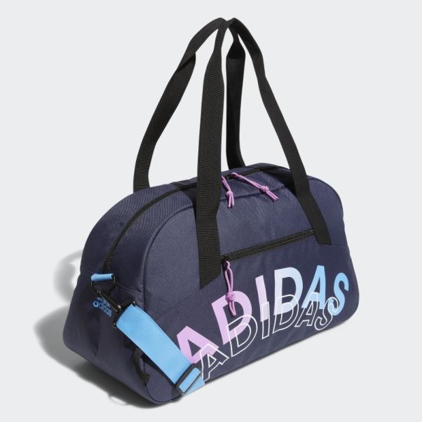 Adidas Sac Polochon Graphique Noir