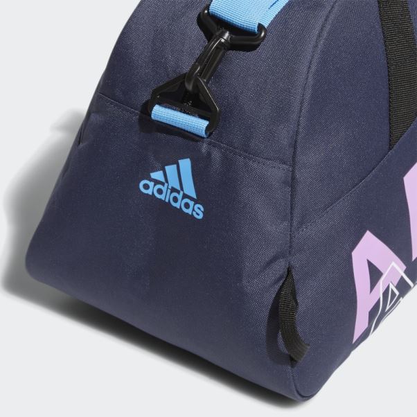 Adidas Sac Polochon Graphique Noir